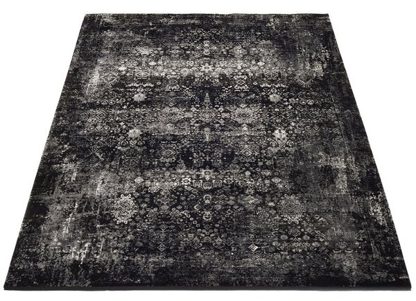 Trendový kusový koberec Bestseller Magic 604 schwarz-grau 1,20 x 1,80 m
