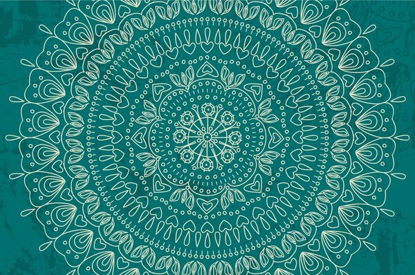 Tapeta kreslená Mandala
