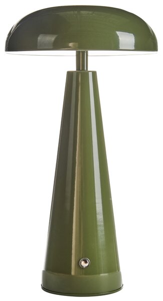 Stolná lampa zelená železo bezdrôtová so stmievačom osvetlenie moderný štýl interiér