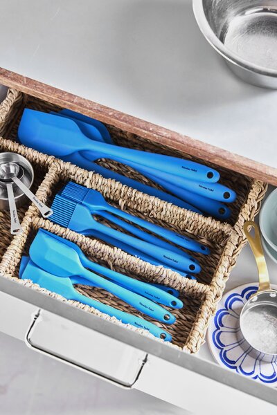 Silikónové kuchynské náčinie Blue – set 3 ks
