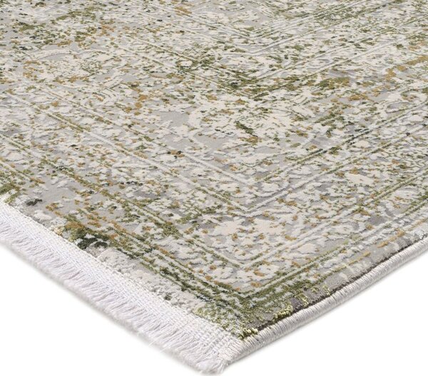 Trendový kusový koberec Bestseller Cava 963 Grau Grun 1,60 x 2,30 m
