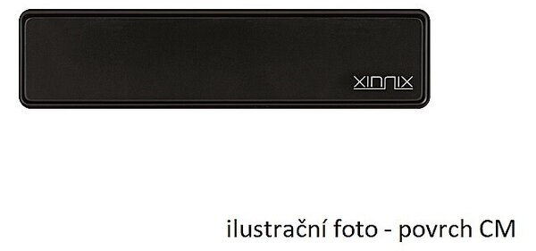 Twin MUŠĽA XA-H 180 (NI-SAT), svislo, Twin NI-SAT (nikel matný)