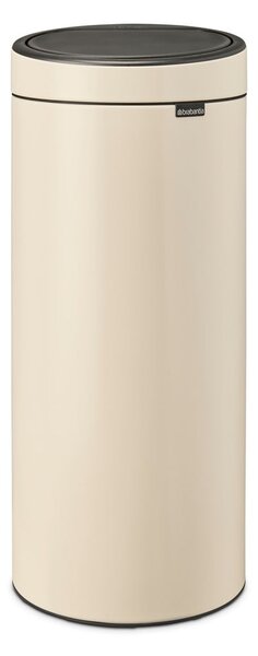 Béžový dotykový oceľový odpadkový kôš 30 l Touch Bin – Brabantia