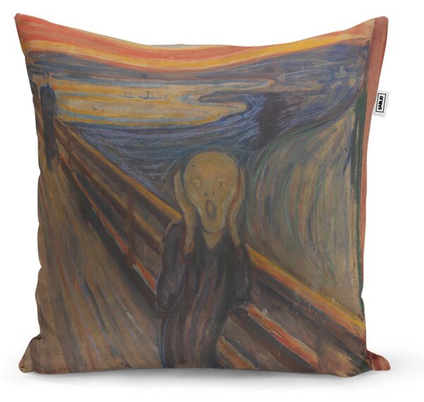 Sablio Vankúš Výkrik - Edvard Munch - 40x40 cm