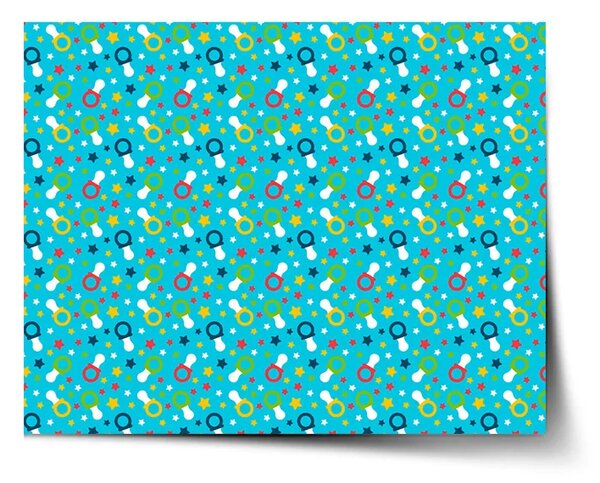 Sablio Plagát Cumlíky a hviezdy - 60x40 cm