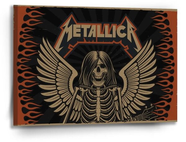 Sablio Obraz METALLICA Padlý anděl - 90x60 cm