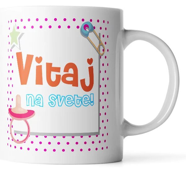 Sablio Hrnček Vitaj na svete 3 - 330 ml - standard