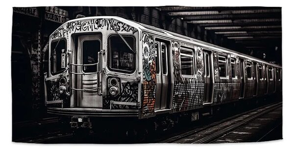 Sablio Uterák Mestské metro s graffiti - 30x50 cm