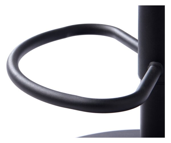 Tmavosivá barová stolička s nastaviteľnou výškou Nolan – Unique Furniture