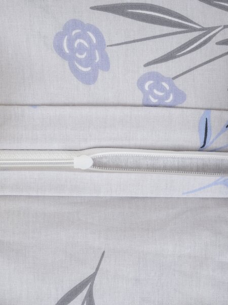Bavlnená obliečka na vankúš Renforcé 40 × 60 cm – Chloe sivá