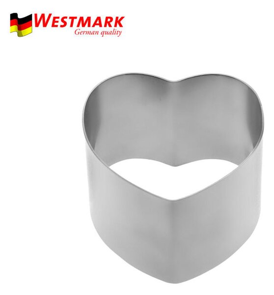 WESTMARK Formičky na tvarovanie pokrmov – srdce, set 2 ks (Formičky na tvarovanie pokrmov – srdce, set 2 ks od renomovaného výrobcu kuchynských potrieb – nemeckej firmy Westmark)
