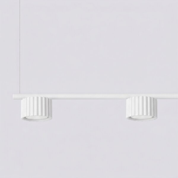 Sollux SL.2695 - Závesný luster na lanku AURA 4xGX53/10W/230V biela