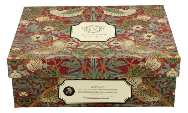 Šálka s podšálkou espresso 110 ml - set 2 ks Wiliam Morris Strawberry, 8171 (4 dielny porcelánový set šálka s podšálkou Wiliam Morris)