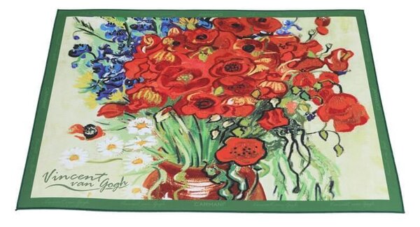 Prestieranie 39.5 x 29 cm Vincent van GOGH Red Poppies and Daisies, 0230507 (Prestieranie z pevnej hrubej látky s vodeodolnou úpravou Vincent van GOGH )