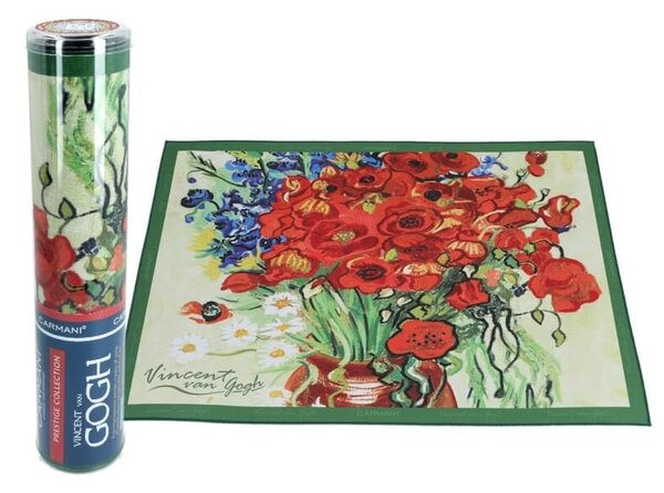 Prestieranie 39.5 x 29 cm Vincent van GOGH Red Poppies and Daisies, 0230507 (Prestieranie z pevnej hrubej látky s vodeodolnou úpravou Vincent van GOGH )