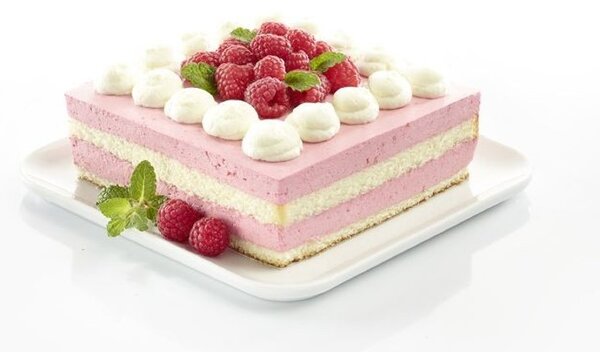 WESTMARK Nastaviteľná forma na koláč štvorec 15.5 - 28 cm s extra 8 cm výškou (Nastaviteľná forma na štvorcové torty ľubovoľnej veľkosti od 15.5 x 15.5 do 28 x 28 cm)