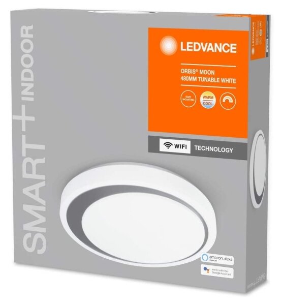 Ledvance - LED Stmievateľné stropné svietidlo SMART+ MOON LED/32W/230V Wi-Fi