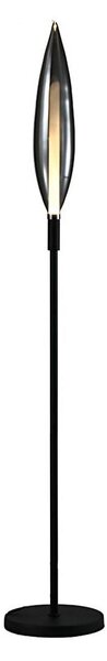 Stojacia lampa NORDIC 1xG9/5W/230V čierny chróm