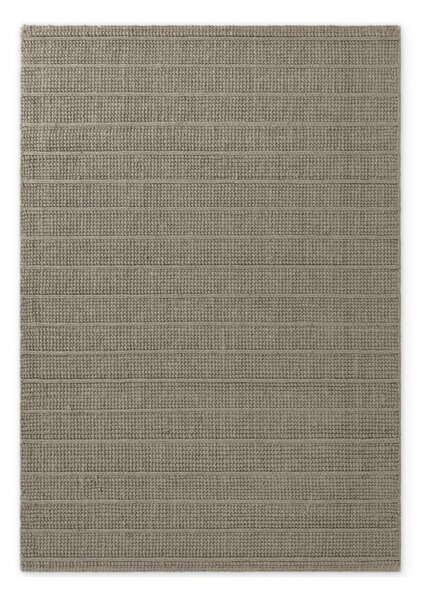 Sivý ručne tkaný vlnený koberec 80x150 cm Camden Parker – Ted Baker