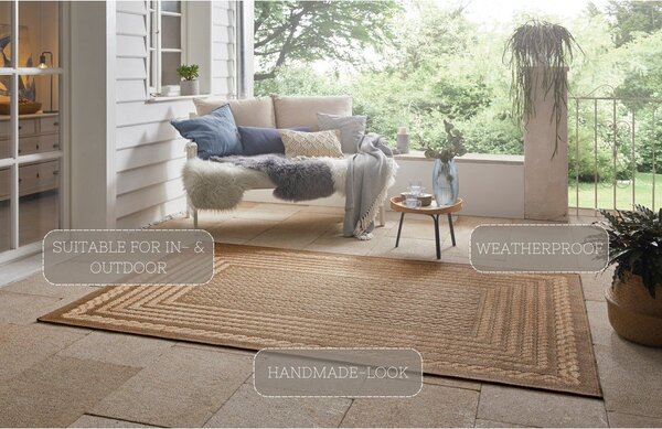 Hnedý vnútorný a vonkajší koberec 120x170 cm Limonero – Hanse Home