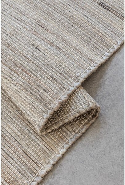 Obojstranný/ručne tkaný behúň s prímesou juty v svetlo prírodnej farbe 80x200 cm Handloom – Hanse Home
