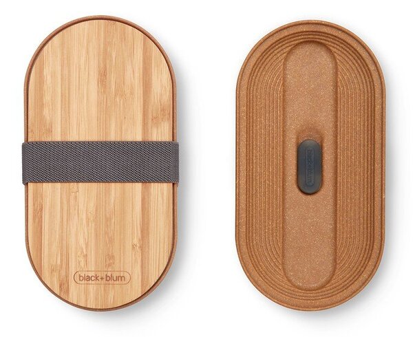 Delený desiatový box 2 ks Bento – Black + Blum