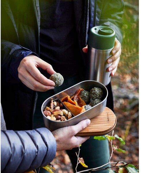 Delený desiatový box 2 ks Bento – Black + Blum