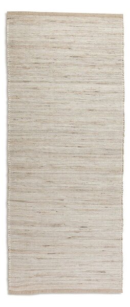 Obojstranný/ručne tkaný behúň s prímesou juty v svetlo prírodnej farbe 80x200 cm Handloom – Hanse Home