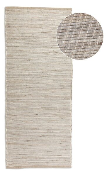 Obojstranný/ručne tkaný behúň s prímesou juty v svetlo prírodnej farbe 80x200 cm Handloom – Hanse Home