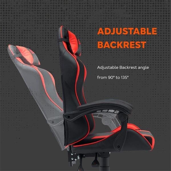 Canyon Core CNE-SGCH2R - Ergonomické herné kreslo čierno-červené