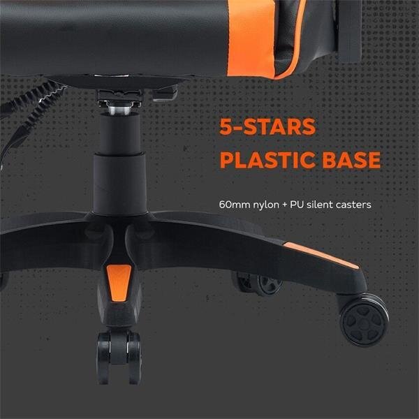 Canyon Core CNE-SGCH2R - Ergonomické herné kreslo čierno-červené