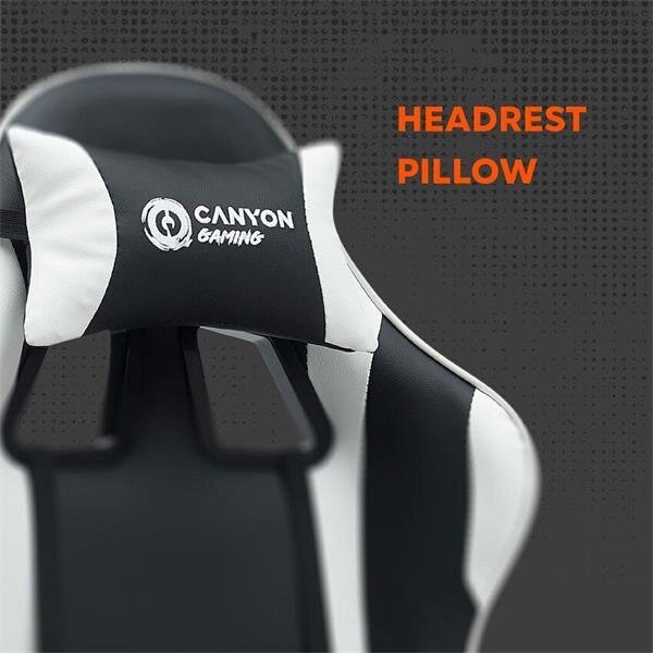 Canyon Core CNE-SGCH2R - Ergonomické herné kreslo čierno-červené