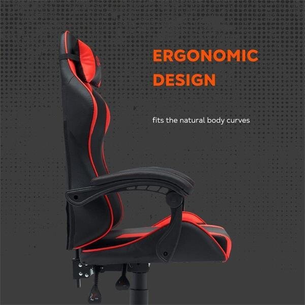 Canyon Core CNE-SGCH2R - Ergonomické herné kreslo čierno-červené