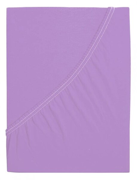 Jersey plachta z mako bavlny LUXORA 90x200 cm fialová