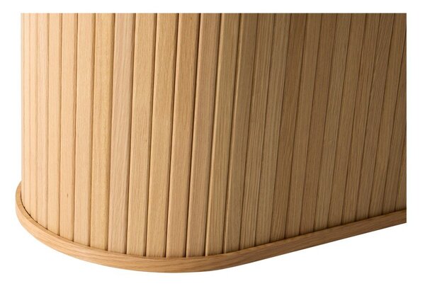 Rozkladací jedálenský stôl s prídavnou doskou v dekore duba 95x180 cm Nola – Unique Furniture