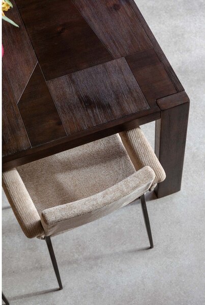 Jedálenský stôl z masívneho dreva 90x180 cm Bruneau – Dutchbone
