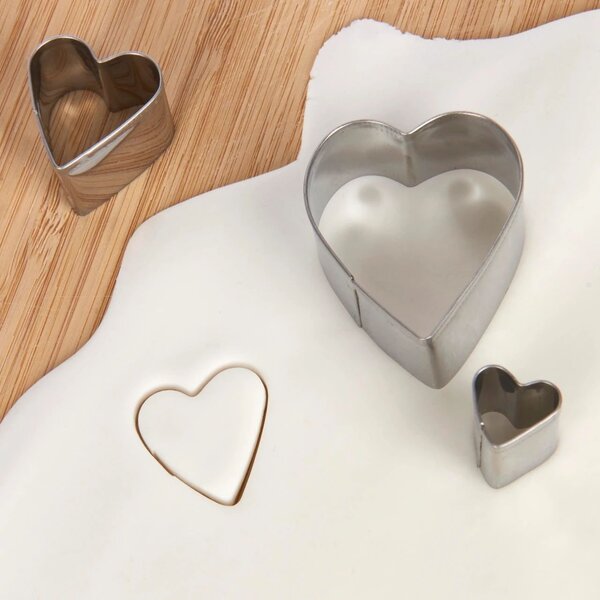Sada formičiek Heart – 3 ks