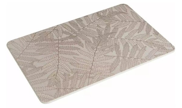 Svetlohnedá kúpeľňová predložka z kremeliny 39x60 cm Dafni – Wenko