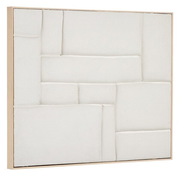 Ručne maľovaný/3D obraz s rámom/na plátne 80x100 cm Klis – Kave Home