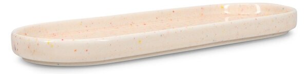 Servírovacia porcelánová tácka 10x28,5 cm Fika – ONA