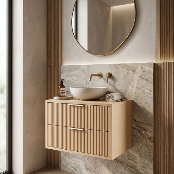 Kúpeľňová skrinka pod umývadlo Rea Mono 60cm Beige