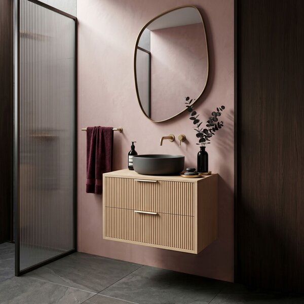 Kúpeľňová skrinka pod umývadlo Rea Mono 60cm Beige