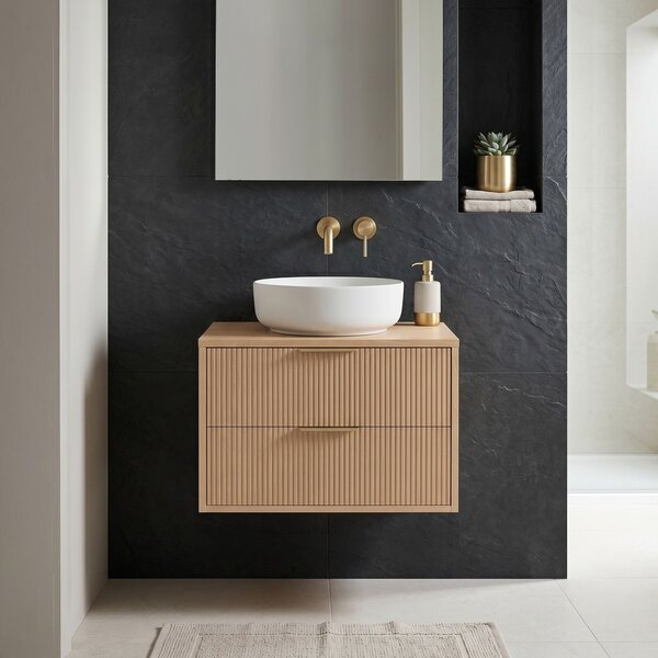 Kúpeľňová skrinka pod umývadlo Rea Mono 60cm Beige