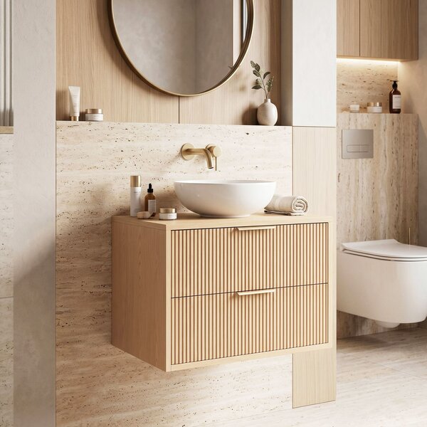 Kúpeľňová skrinka pod umývadlo Rea Mono 60cm Beige