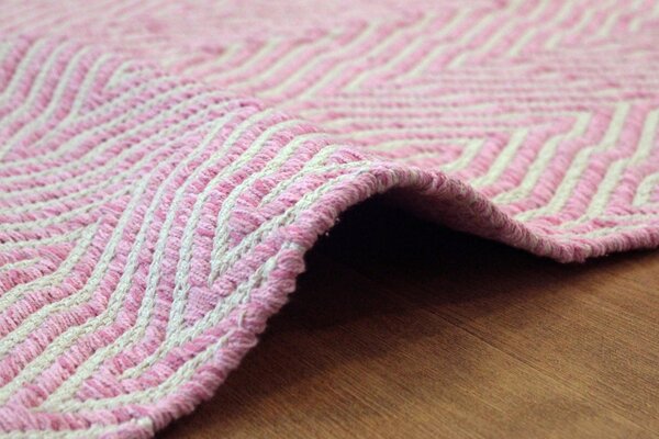 PLOCHO TKANÝ KOBEREC, 80/150 cm pink - Online Only bytové doplnky, Online Only