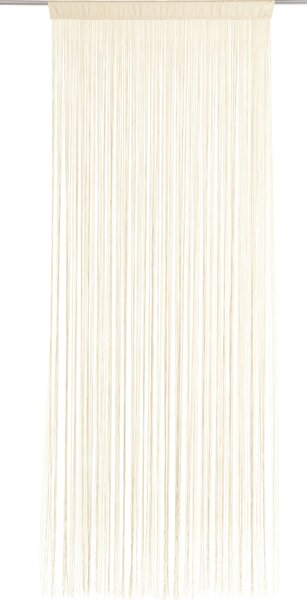 NITKOVÝ ZÁVES, prírodná farba, 90/245 cm Boxxx - Záclony & závesy