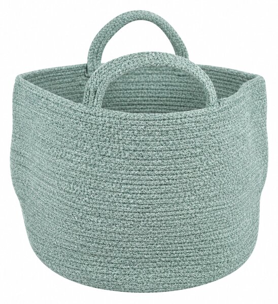 Úložný kôš s úchytmi COTTON HAVEN 35x35 cm - viac farieb Farba: Růžovohnědá
