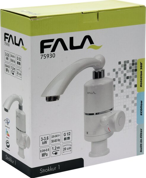 FALA Drezová batéria s elektrickým ohrievačom vody (20 cm)