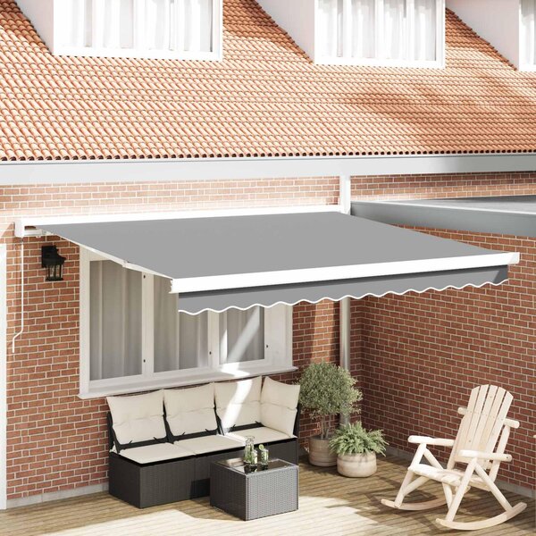 Maison Exclusive – rám markízy biely 350 x 250 cm hliník