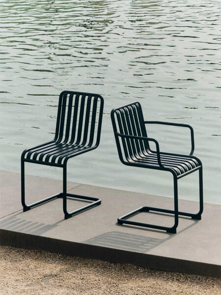 HAY Stolička Palissade Cantilever, anthracite